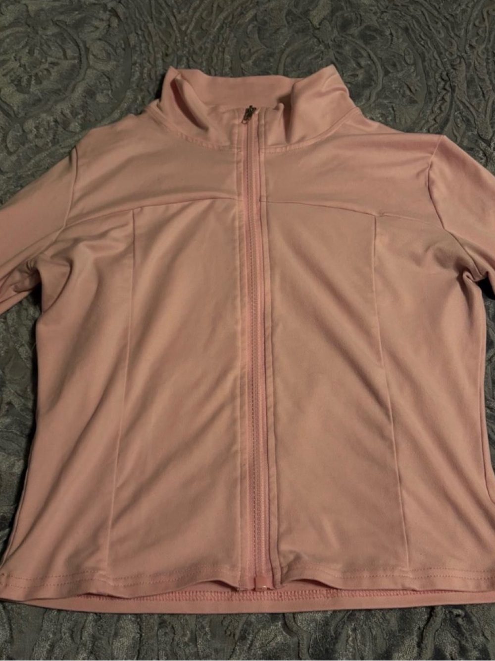 Women’s Light Pink Full-Zip Jacket